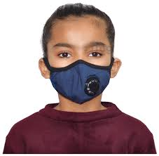 N95 Kids Small One Valve Blue