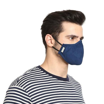 Smog Guard N99 No Valve Large Head Loop - Blue