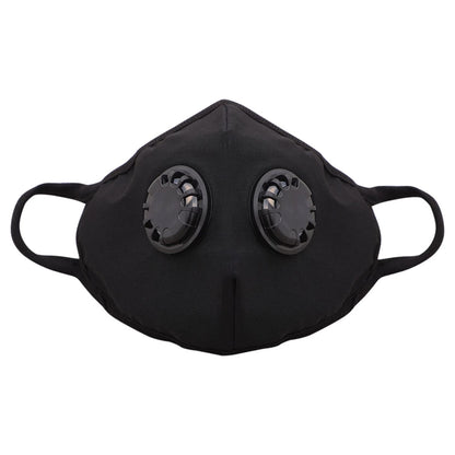 N99 Mask Two Valve Large Black