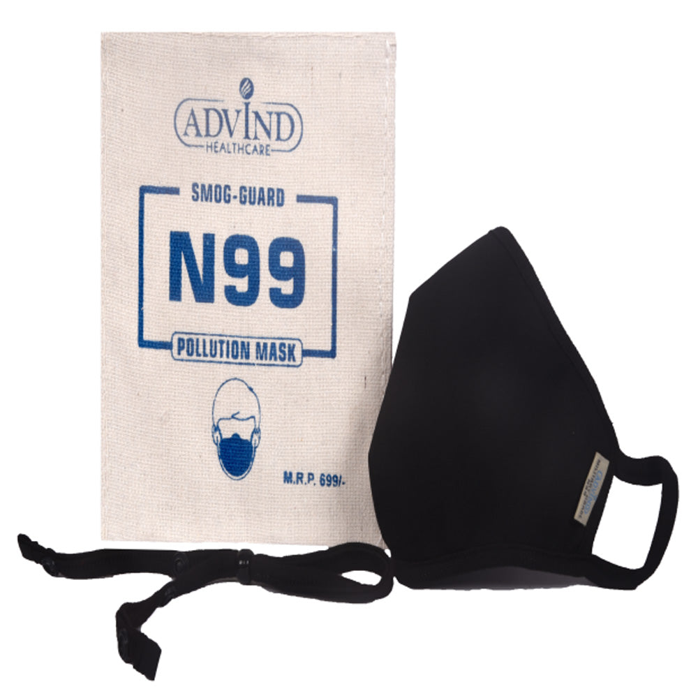 Smog Guard N99 No Valve Medium (Env.) Black