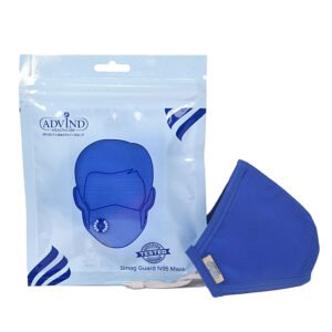 n95 kids medium no valve blue
