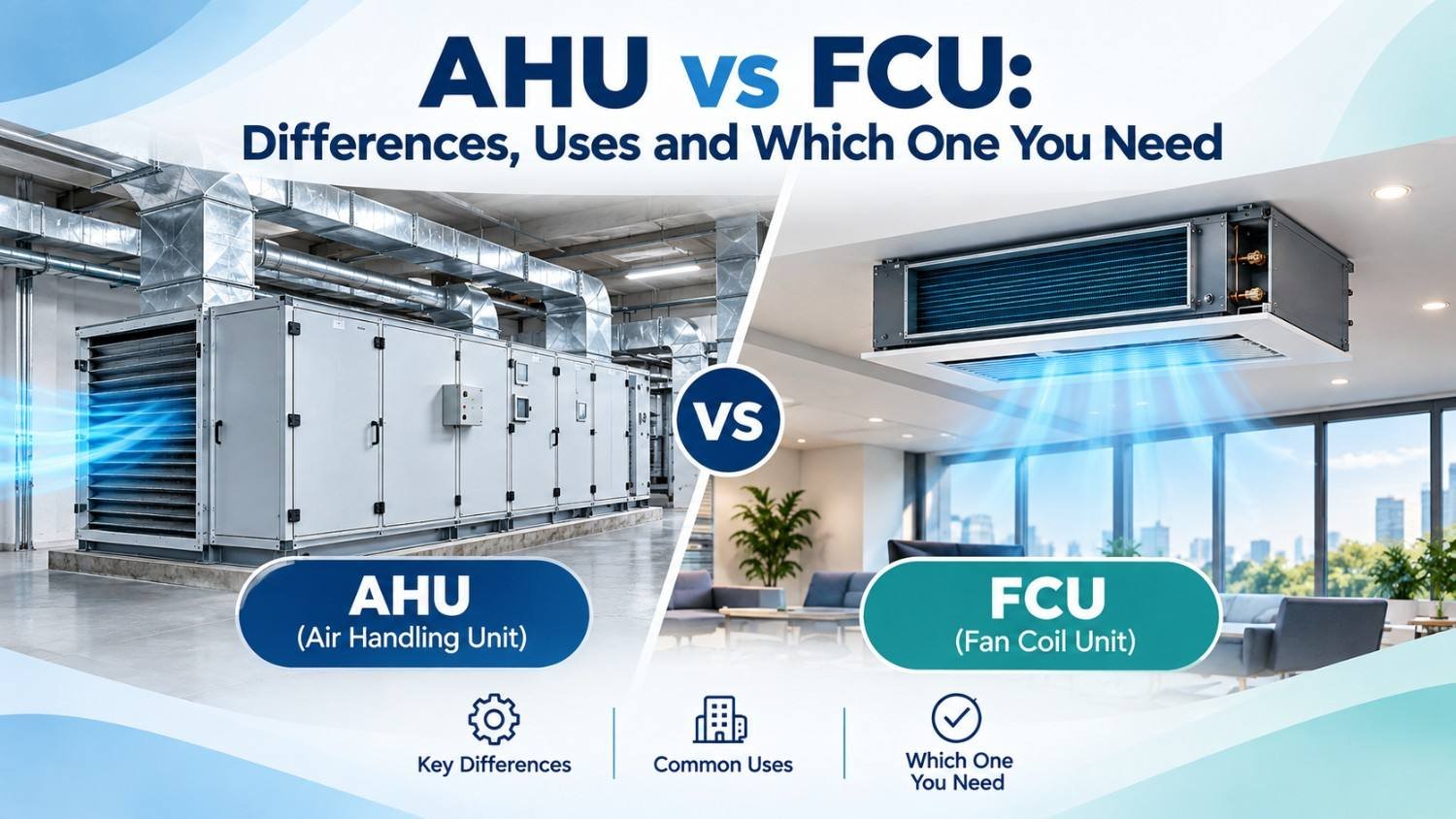 AHU, TFA & FCU Filter Replacement in Noida, Delhi NCR & Across India